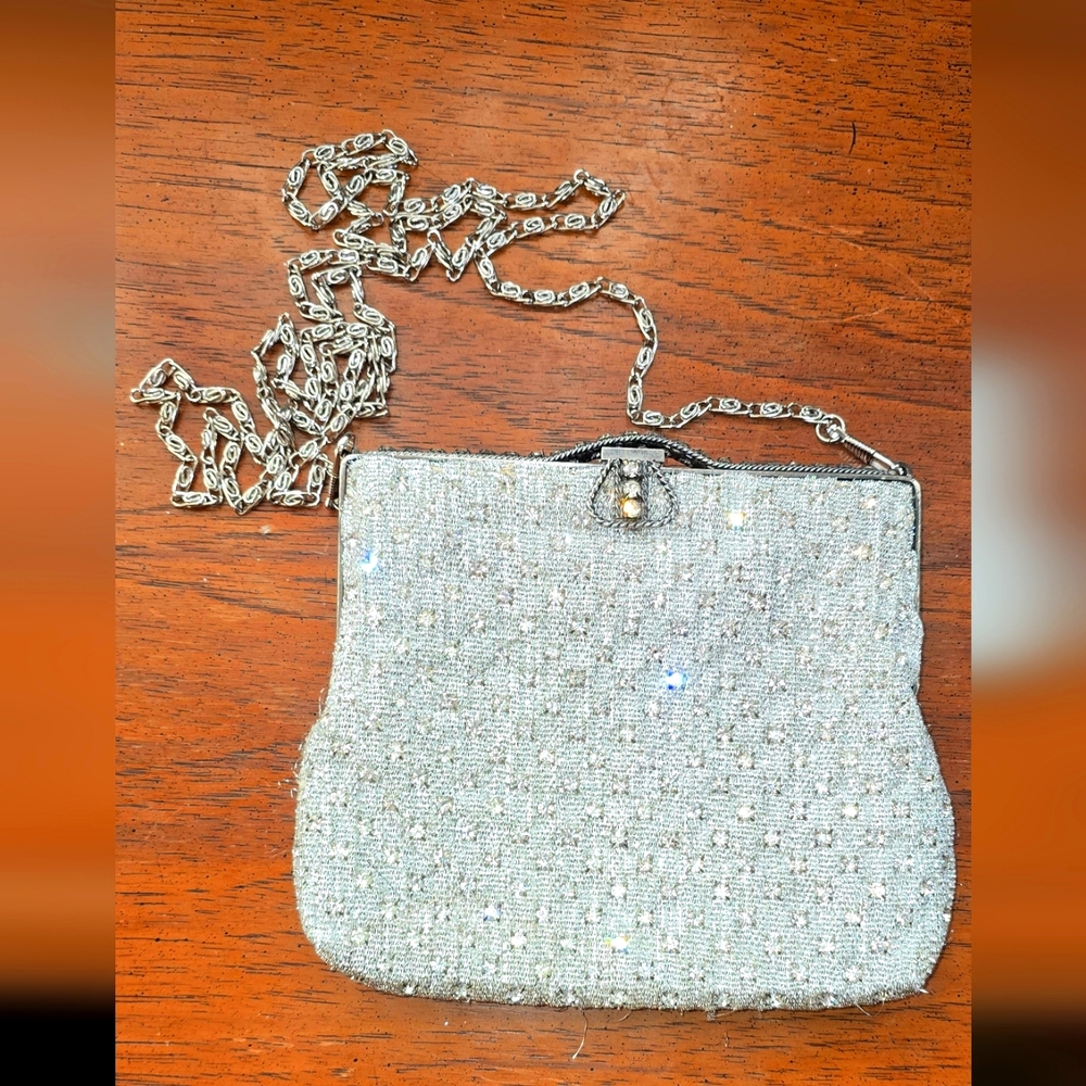 Vintage Rhinestone bag!